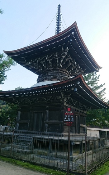 練馬区、中村橋・富士見台、サヤン鍼灸院・接骨院ブログ、知恩寺・多宝塔