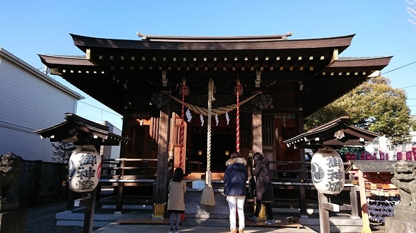 練馬区、中村橋・富士見台、サヤン鍼灸院・接骨院ブログ、練馬白山神社の本殿