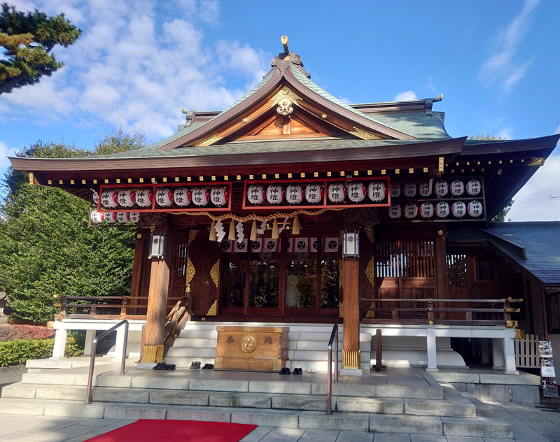 練馬区、中村橋・富士見台、サヤン鍼灸院・接骨院ブログ、沼袋氷川神社、本殿