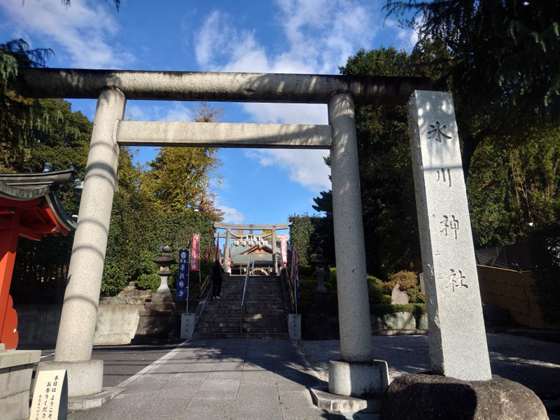 練馬区、中村橋・富士見台、サヤン鍼灸院・接骨院ブログ、沼袋氷川神社、鳥居