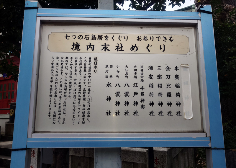 練馬区、中村橋・富士見台、サヤン鍼灸院・接骨院ブログ、境内末社めぐり看板