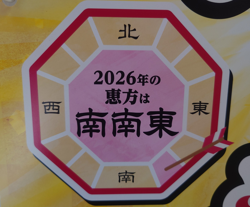 練馬区、中村橋・富士見台、サヤン鍼灸院・接骨院ブログ、2026年の恵方