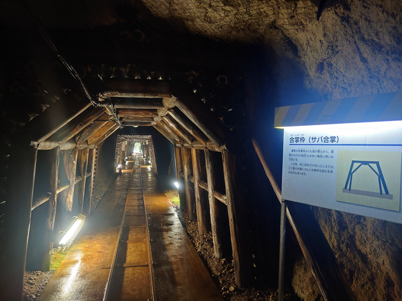 練馬区、中村橋・富士見台、サヤン鍼灸院・接骨院ブログ、尾小屋マインロード、支保工