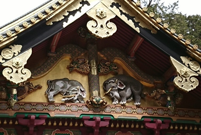 練馬区、中村橋・富士見台、サヤン鍼灸院・接骨院ブログ、日光東照宮、上神庫、想像の象