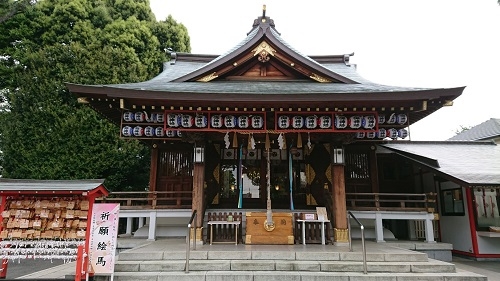 練馬区、中村橋・富士見台、サヤン鍼灸院・接骨院ブログ、沼袋・氷川神社・社殿