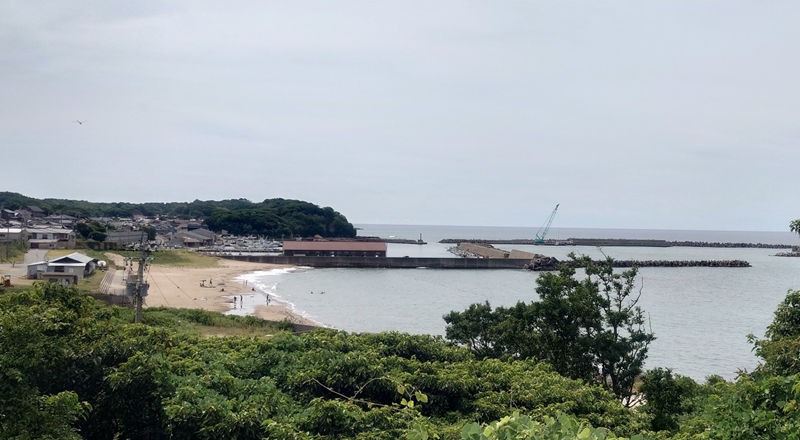練馬区、中村橋・富士見台、サヤン鍼灸院・接骨院ブログ、尼御前SAから橋立漁港を望む
