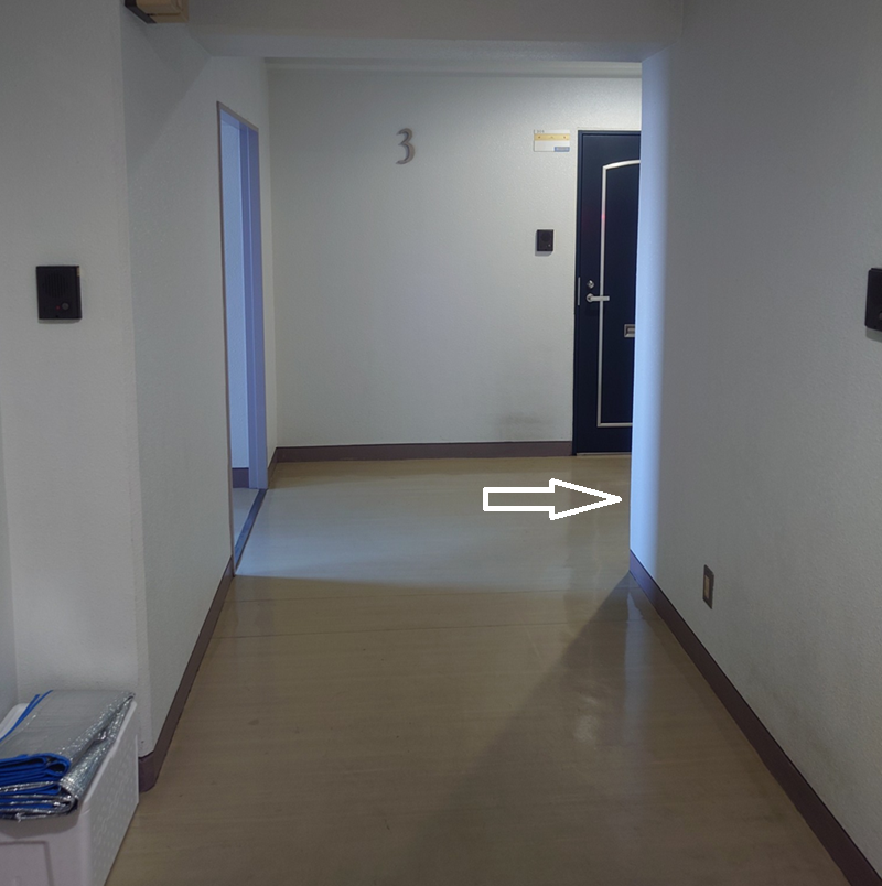 練馬区、中村橋・富士見台、サヤン鍼灸院・接骨院ブログ、エクシブ練馬307号室の入り方６