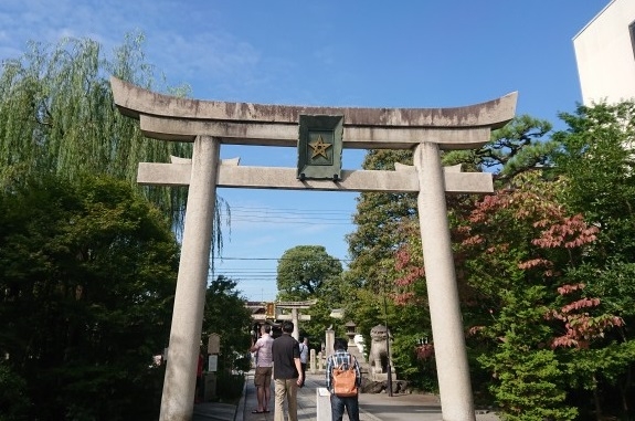 練馬区、中村橋・富士見台、サヤン鍼灸院・接骨院ブログ、京都・晴明神社鳥居１