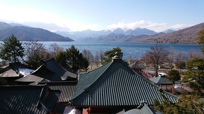 練馬区、中村橋・富士見台、サヤン鍼灸院・接骨院ブログ、中禅寺、立木観音を見て中禅寺湖を望む