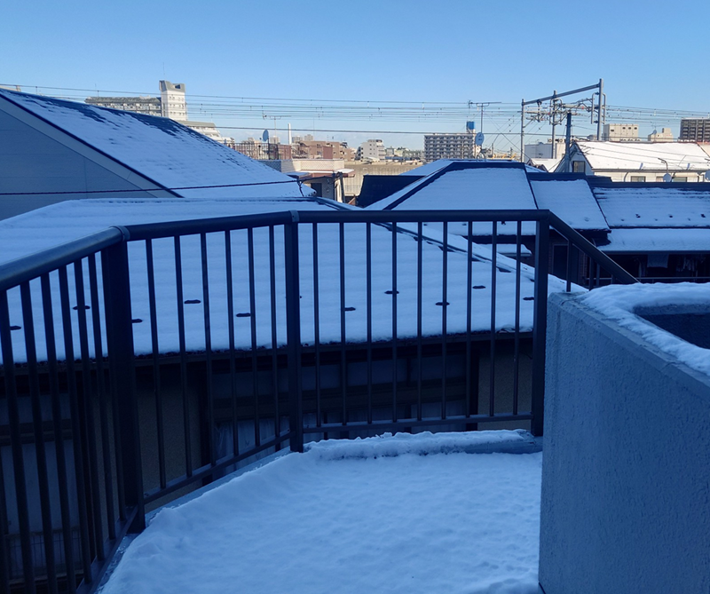 練馬区、中村橋・富士見台、サヤン鍼灸院・接骨院ブログ、屋根の雪